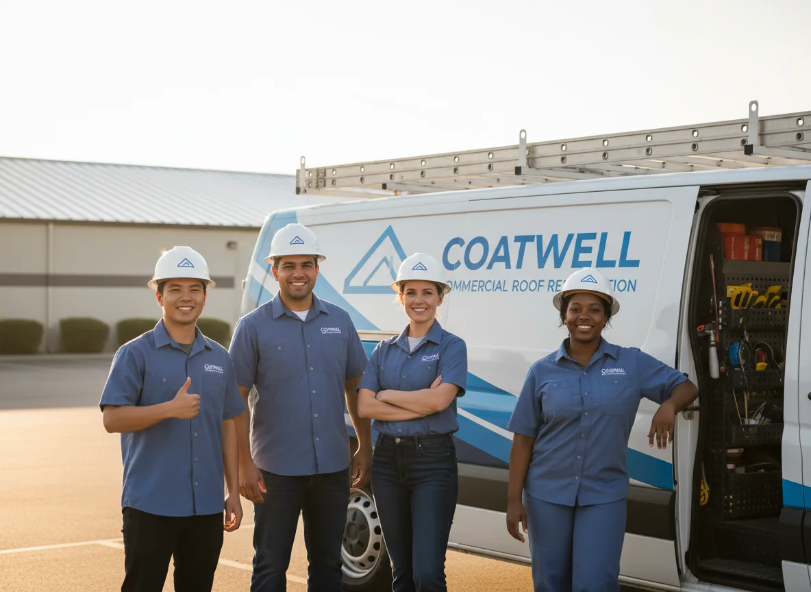 Commercial roof coating company in Hardin, MO